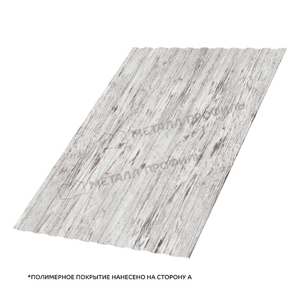 Профлист С-8 Ecosteel 0.5 Беленый дуб