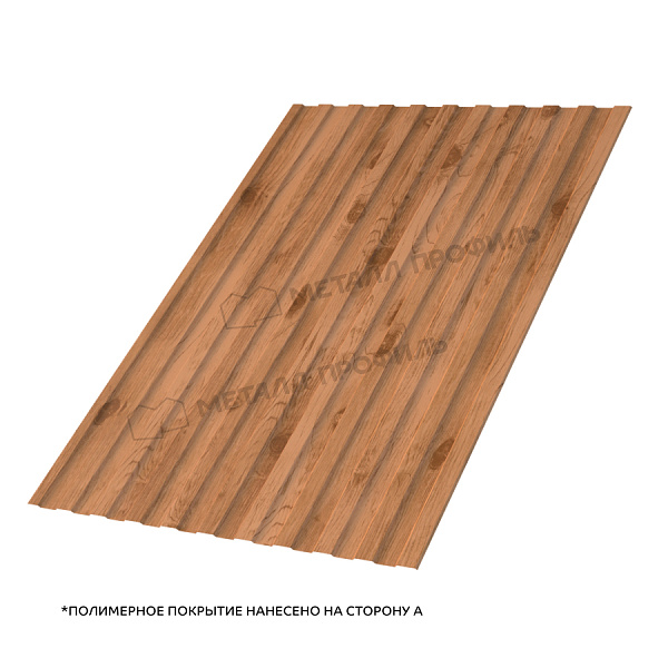 Профлист С-8 Ecosteel 0.5 Сосна