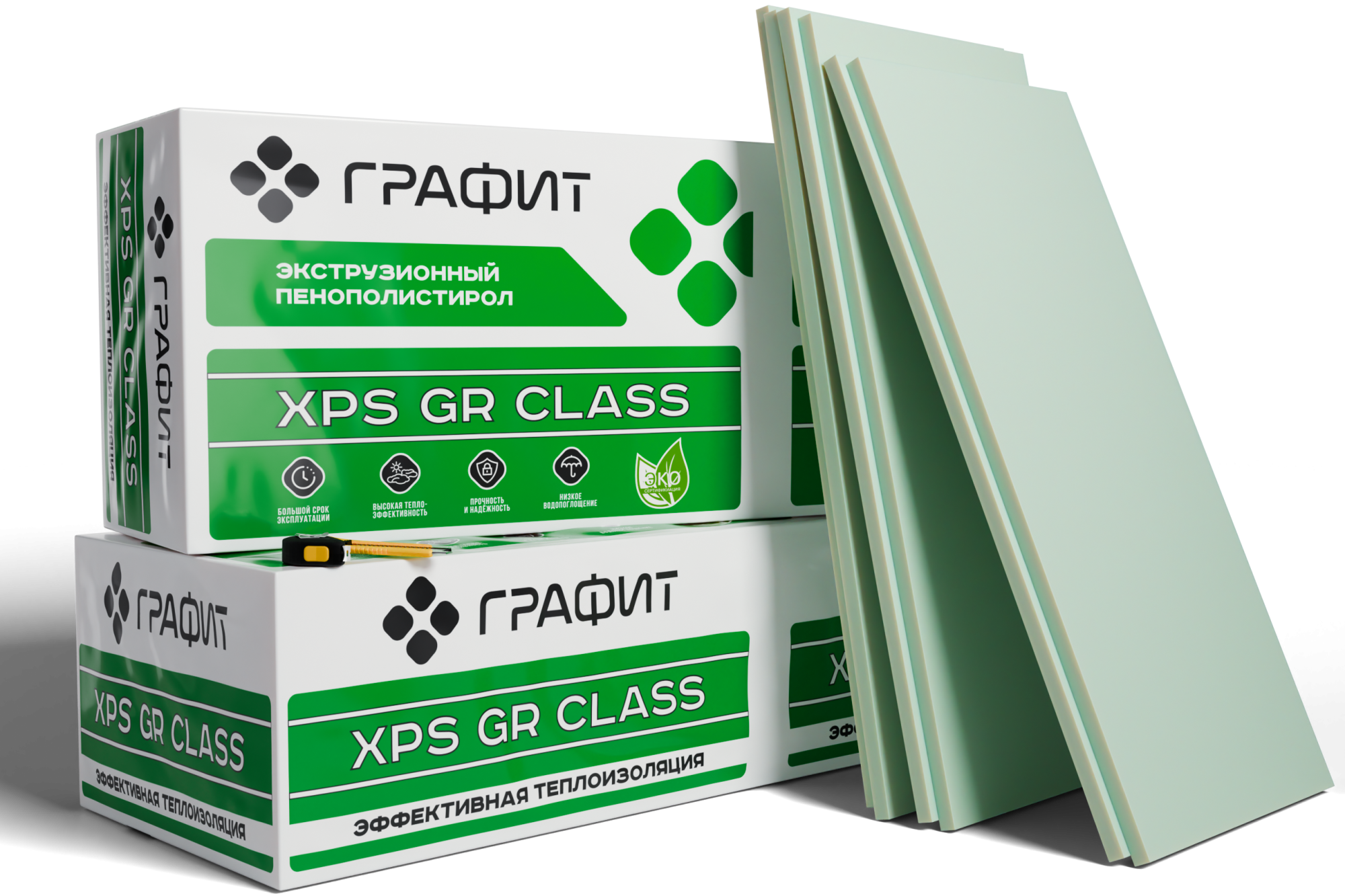 XPS Графит Glass 100мм