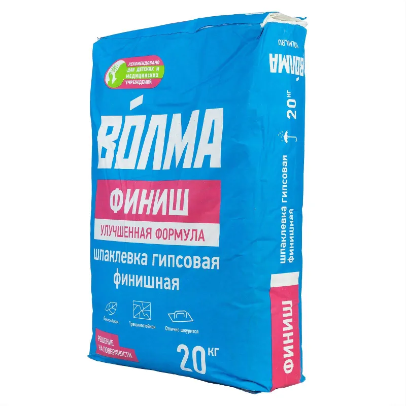 Шпаклевка Волма Финиш, гипсовая   20 кг