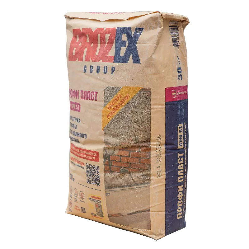 Штукатурка Brozex GPM 51 Профи гипсовая 30 кг